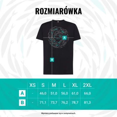 THE CHOSEN - KOMPLET: Bluza z kapturem (Ławica ryb) + T-shirt CZARNY (Ławica ryb), Unisex